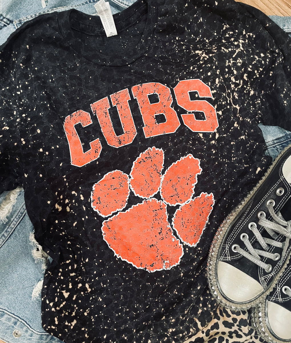 Cubs Shirts Cubs Spirit Shirt Sports Shirt Leopard Shirt 