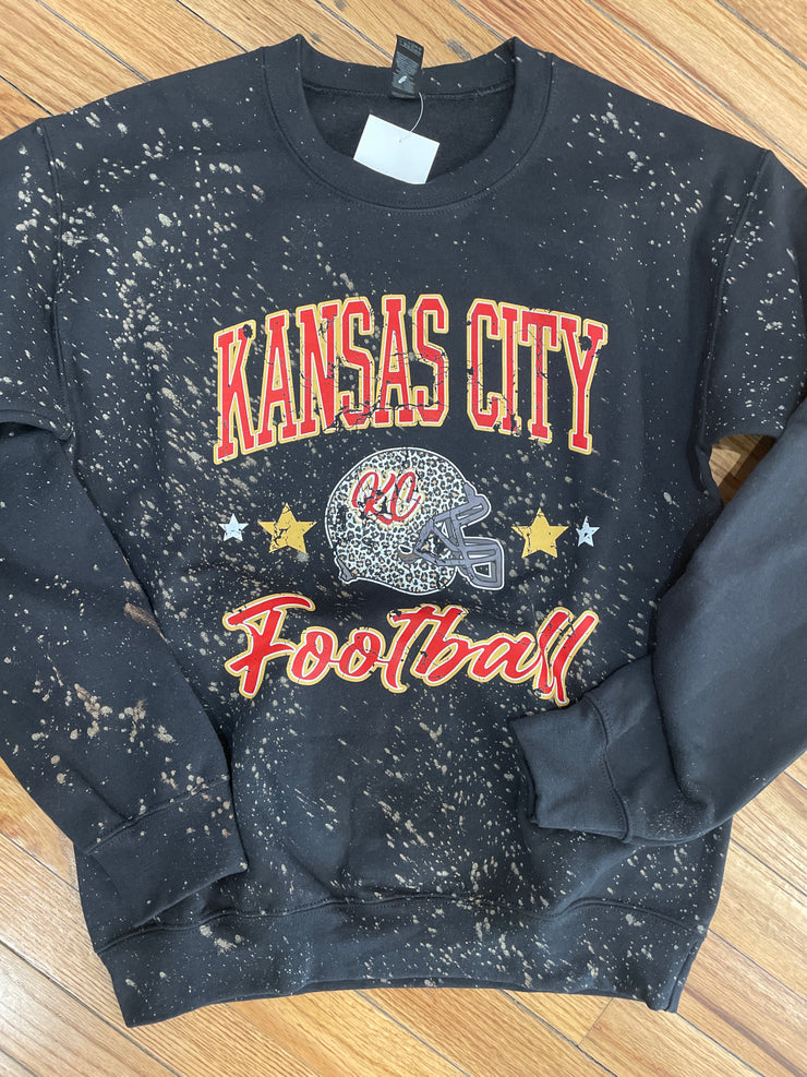 KC Black Bleached Top