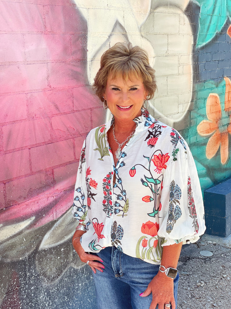 Camilla Floral Top