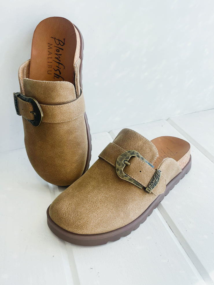 Sienna Blowfish Mule