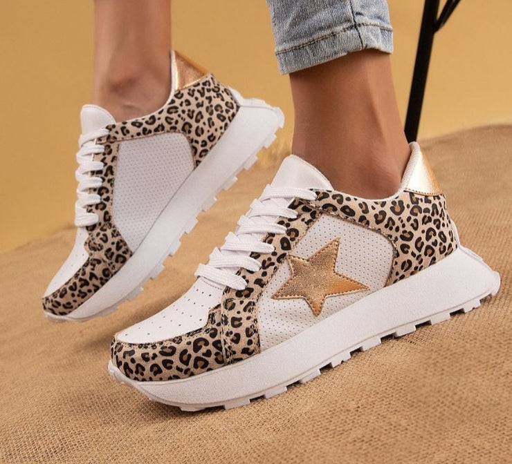 Star Leopard Sneaker