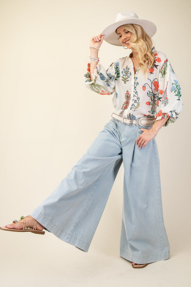 Camilla Floral Top