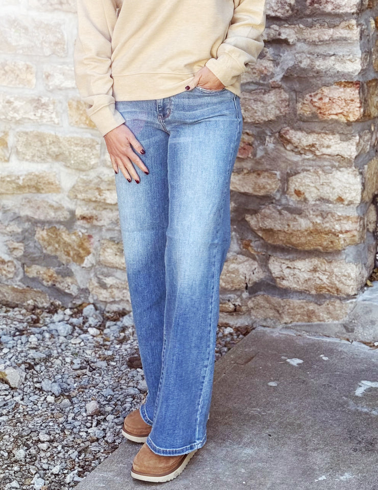 Judy Blue- Retro Wide Leg