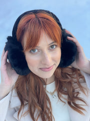 Winter Time Ear Muffs - Black Basic