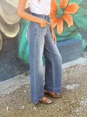 Tilly High Rise Wide Leg Denim