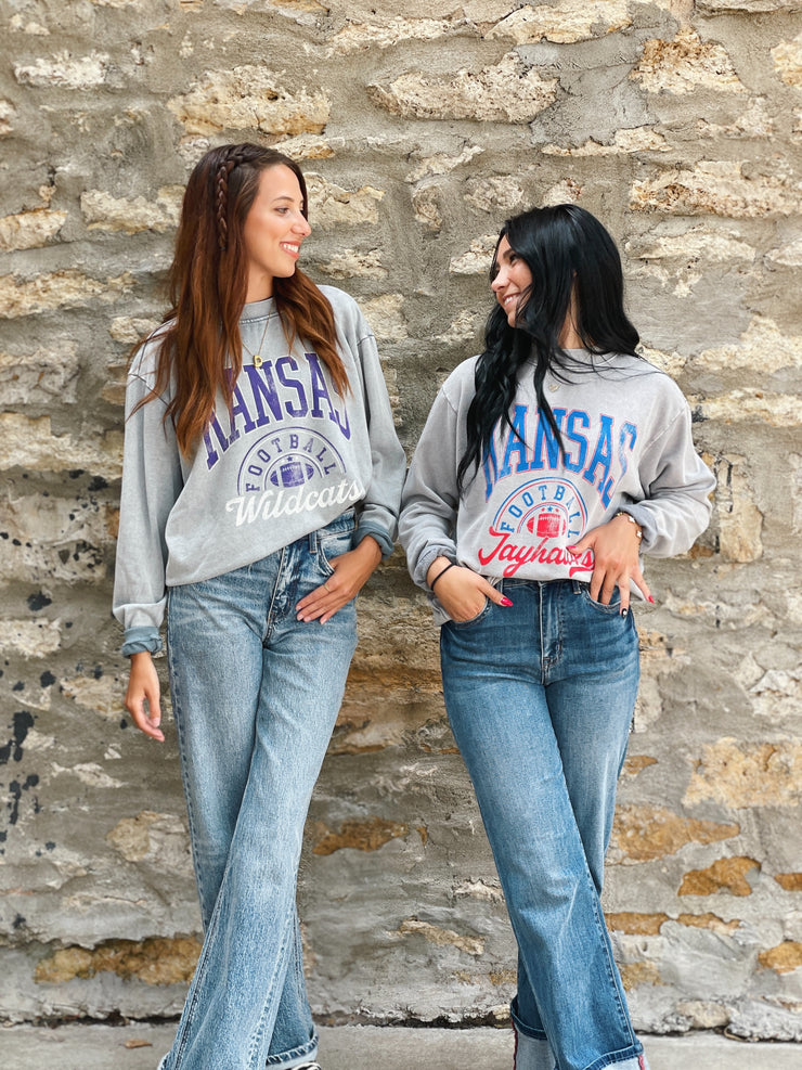 KU Football Pullover