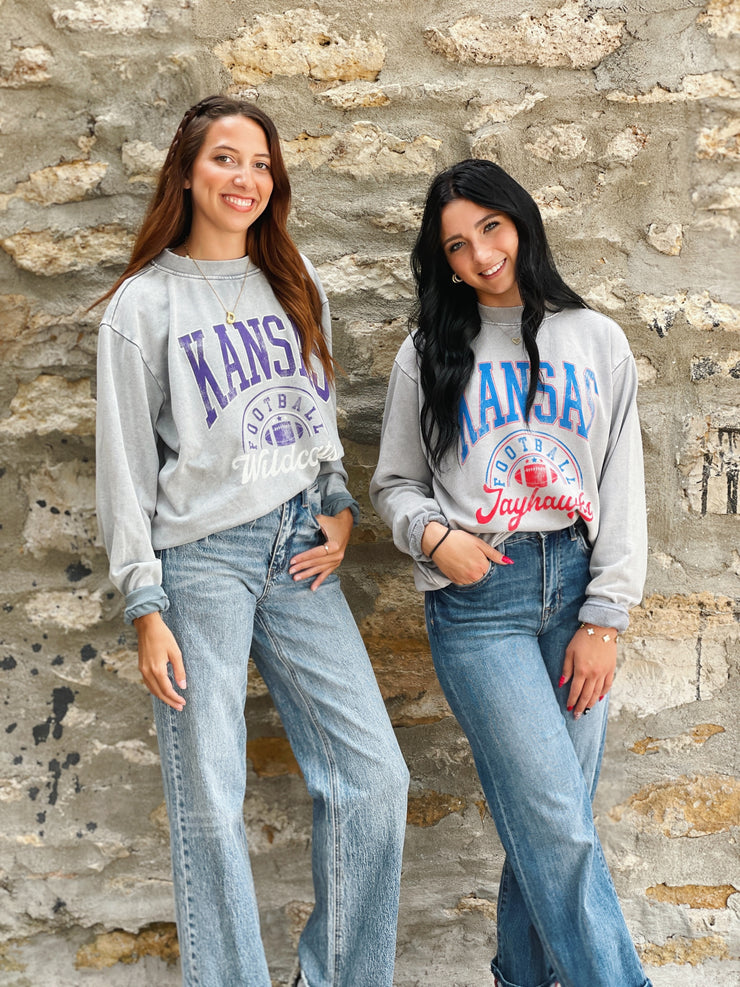 KU Football Pullover