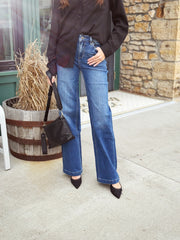 Mica High Rise with Stretch Wide Leg