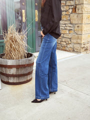 Mica High Rise with Stretch Wide Leg