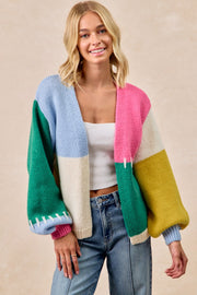 Striped Brystal Cardigan