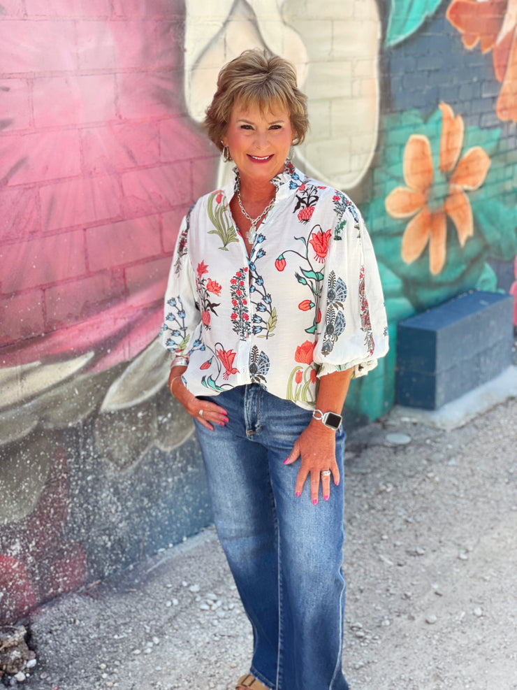 Camilla Floral Top