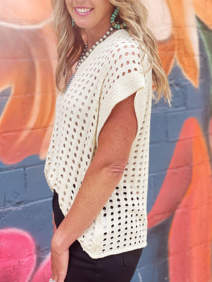 Josie Cream Top