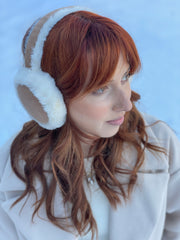 Winter Time Ear Muffs - Brown