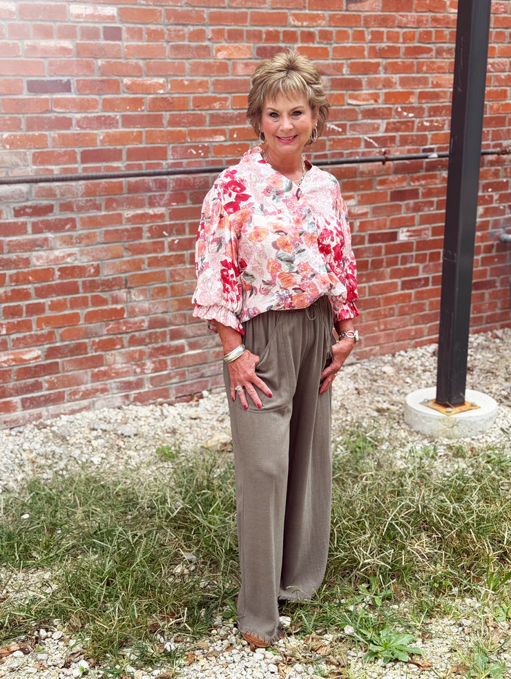 Melony Floral Top