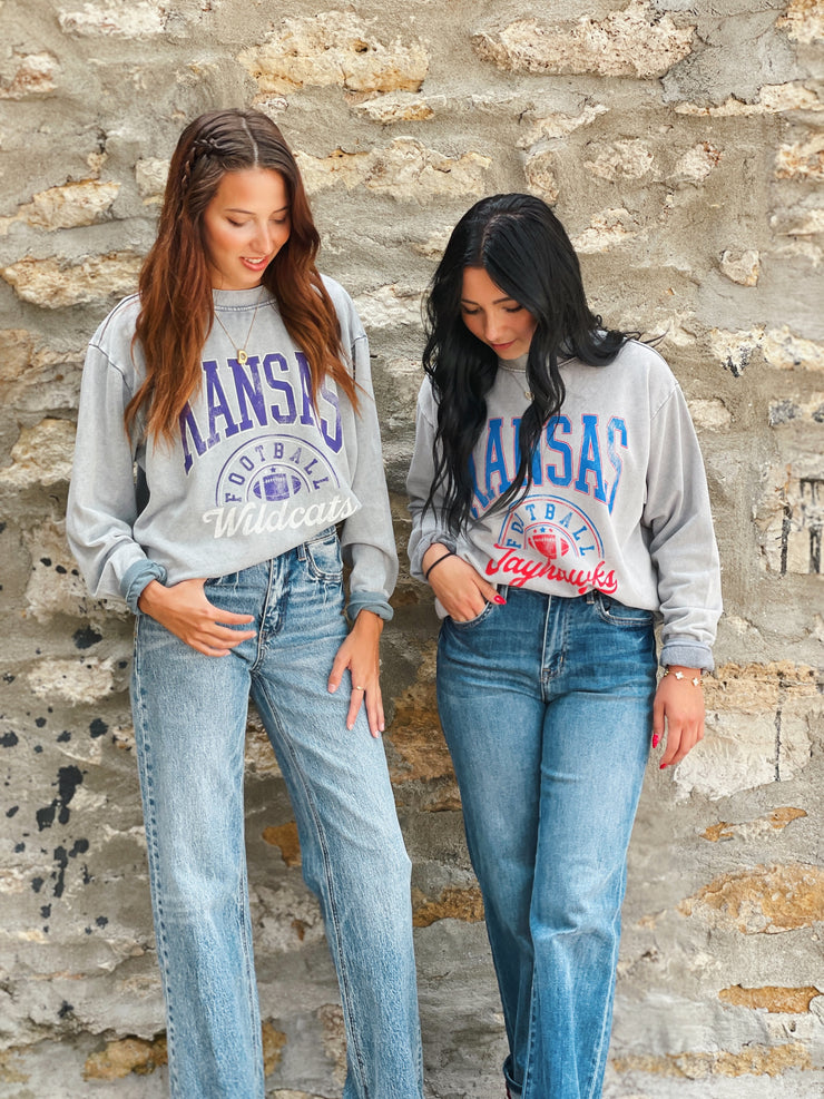 KU Football Pullover