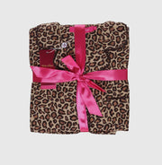 Victoria Brown Cheetah Pajama Set
