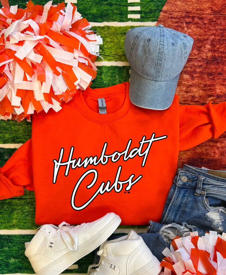 Humboldt Cubs Script Sweatshirt- (S-3XL)