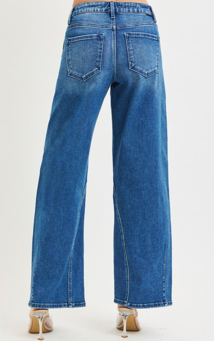 Risen Slouchy Barrel Denim