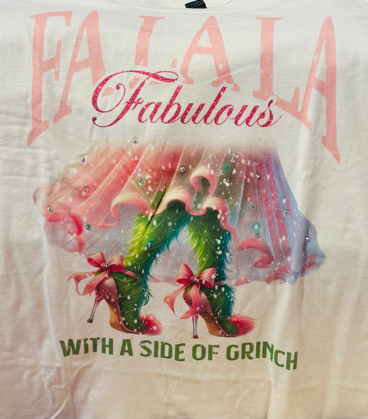 Fabulous with a Side of Grinch Graphic Tee- Dallas Market
