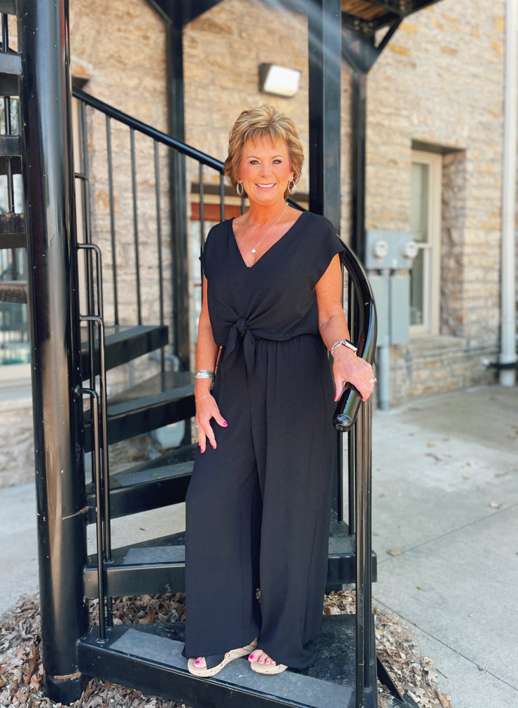 Savanna Jumpsuit- Black
