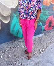 Isla Pant- Fuscia