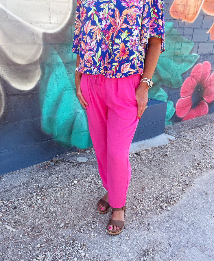 Isla Pant- Fuscia