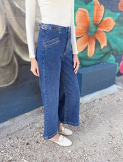 Risen Buckle Side Denim