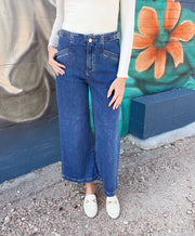 Risen Buckle Side Denim