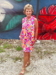 Floral Flattering A-Line Dress