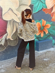 Tessa Black Wide Leg Denim