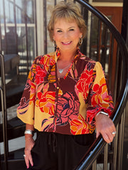Evelyn Floral Top (S-3XL)