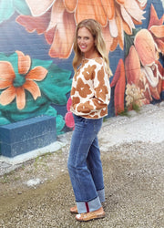 Fiona Floral Sweater