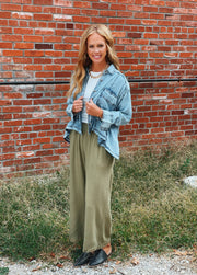 Ravyn Pant- Olive