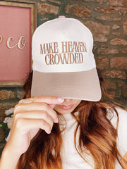 Make Heaven Crowded Hat-Beige