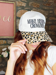 Make Heaven Crowded Hat- Leopard