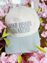 Make Heaven Crowded Hat-Denim