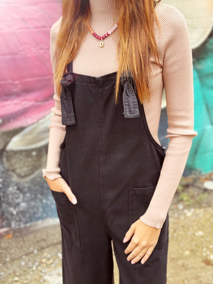 Jen Overalls- Black