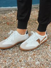 Hazel White Combo Sneaker