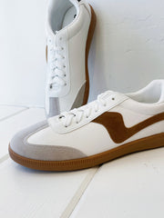 Hazel White Combo Sneaker