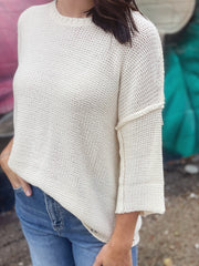 Rachel Sweater- Ivory