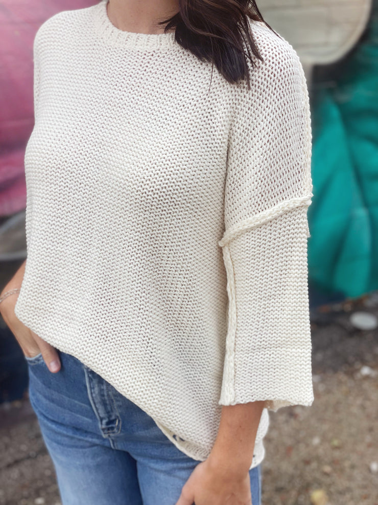 Rachel Sweater- Ivory