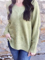 Matcha Green Sweater
