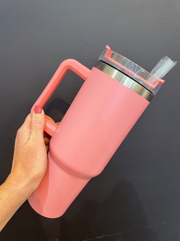 Soft Pink Insulated Tumbler