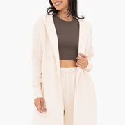 Alice Hooded Cardigan - Ivory