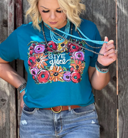 Give Grace Floral Tee