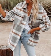 Lacy Flannel Shacket