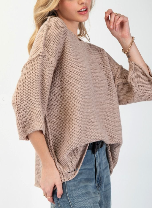 Rachel Sweater- Mocha