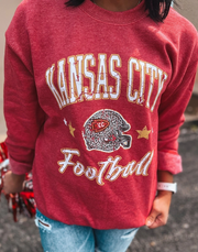 Red KC Chiefs Sweatshirt