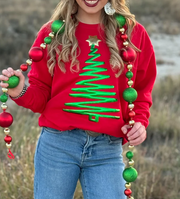 Puff Christmas Tree Sweatshirt