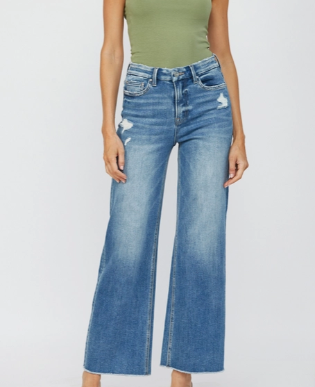 Mica Stretch Cropped Denim